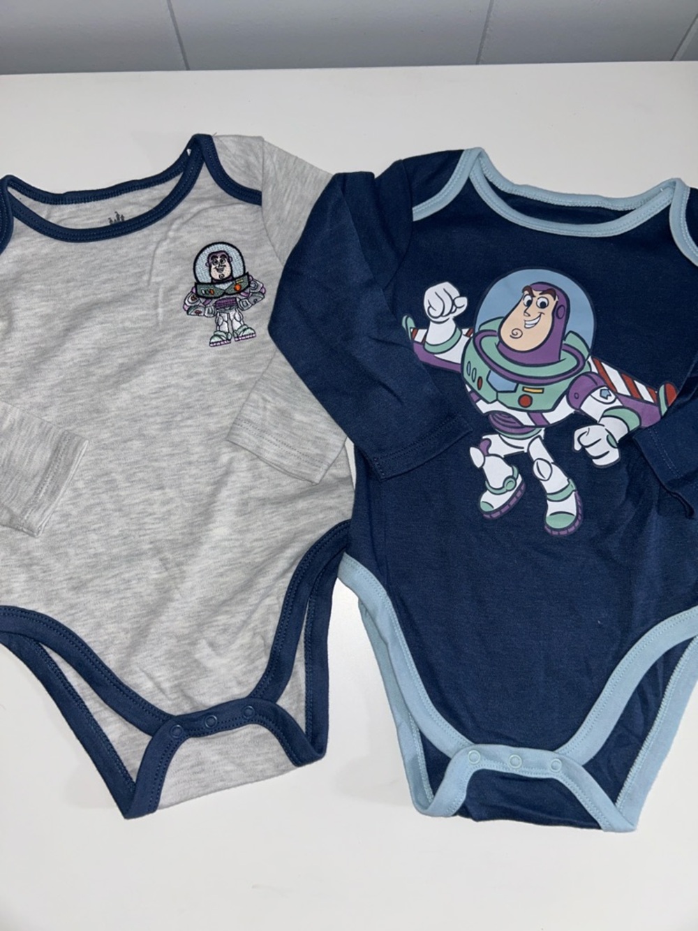 Disney Toy Story Buzz Lightyear Long Sleeve Onesie Bundle Size 18 Months NWOT